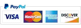 A payment logo showing different credit and debit cards